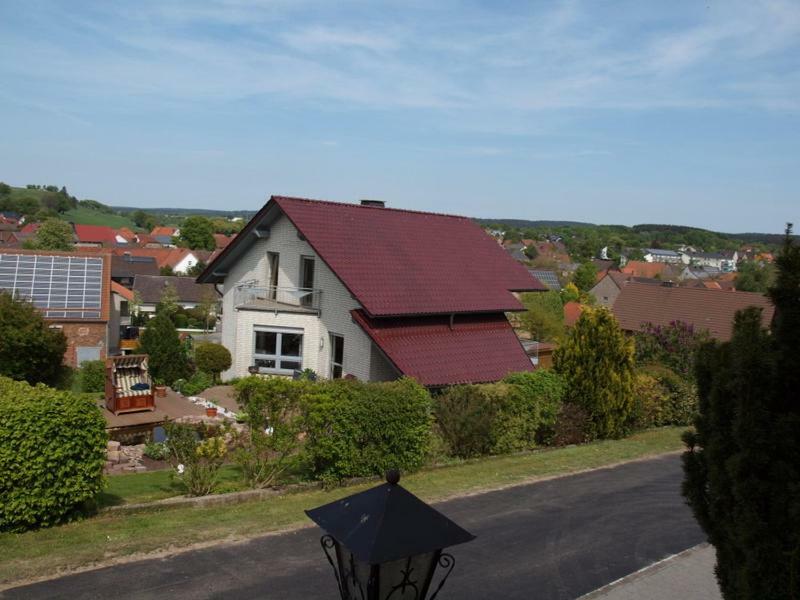 Ferienwohnung Eggeblick Altenbeken Esterno foto